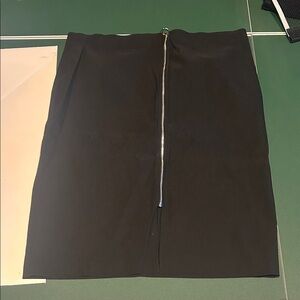 Alex & Olivia Black Pencil Skirt